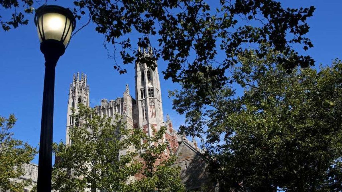 Yale University Law School is shown on the day the U.S. Senate Judiciary Committee was holding hearings for testimony from Supreme Court nominee Brett Kavanaugh and Dr. Christine Blasey Ford on September 27, 2018 in New Haven, Connecticut.