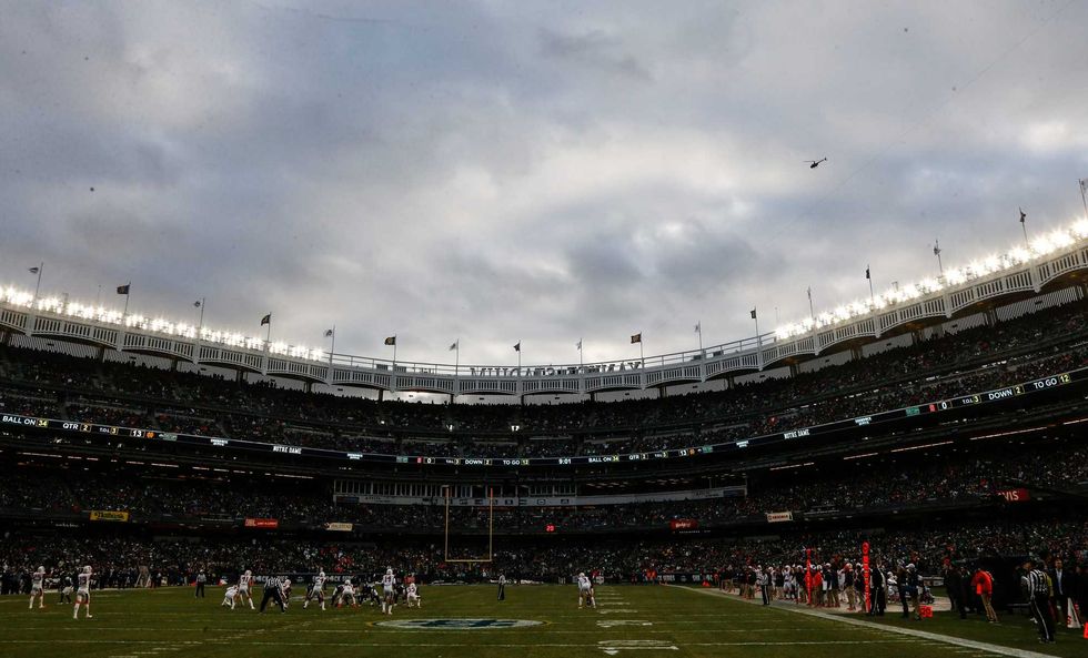 Yankee Stadium football