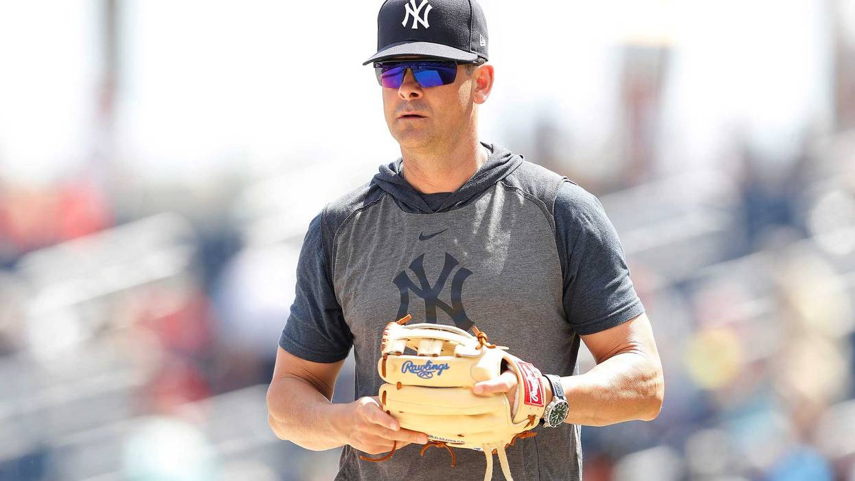 Yankees manager Aaron Boone