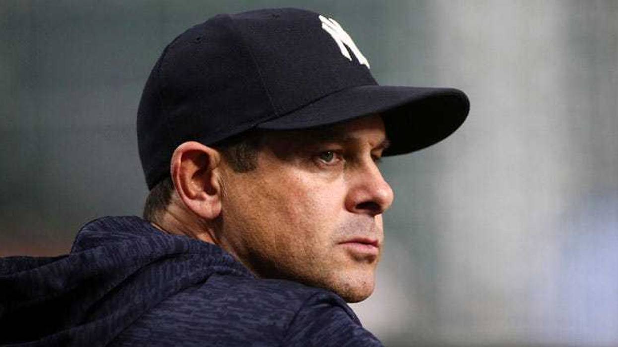 Yankees manager Aaron Boone