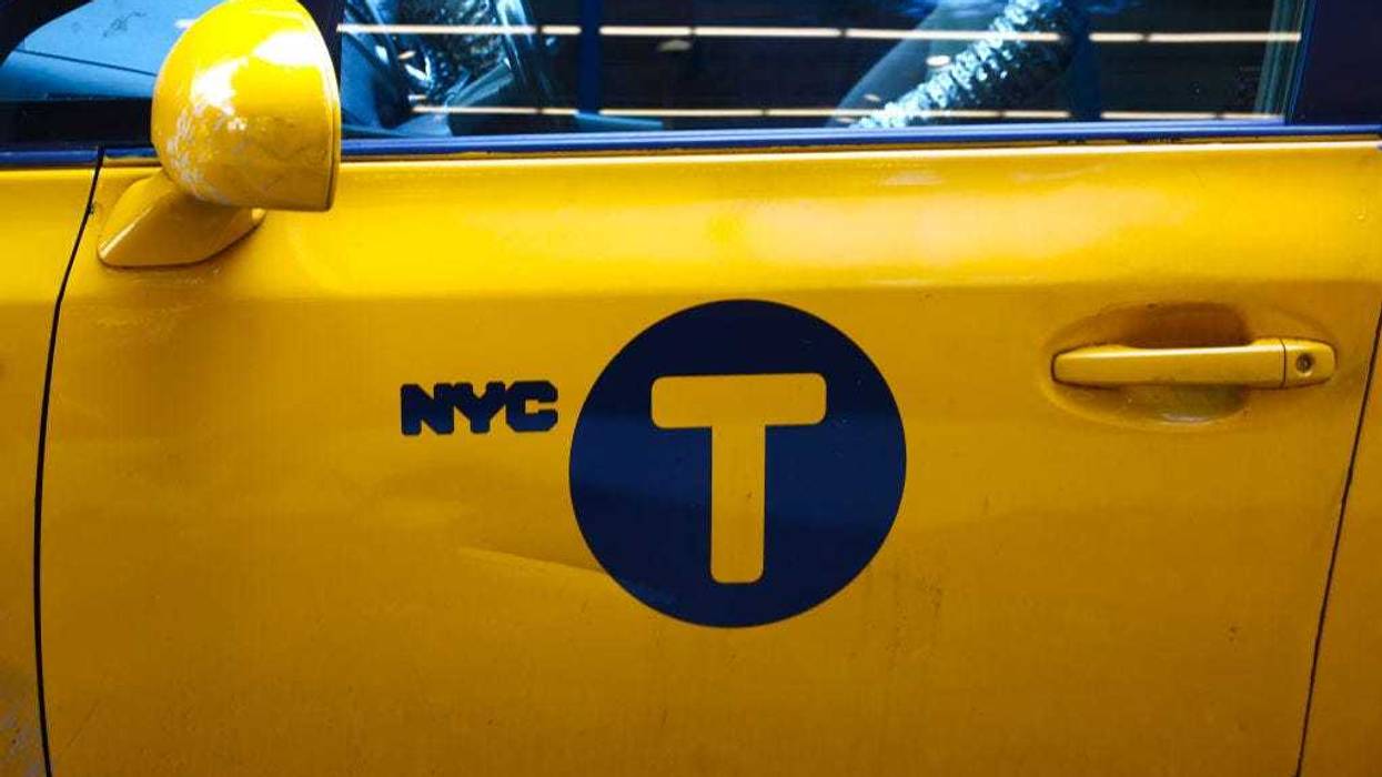 Yellow cab in New York City on July 13th, 2024.