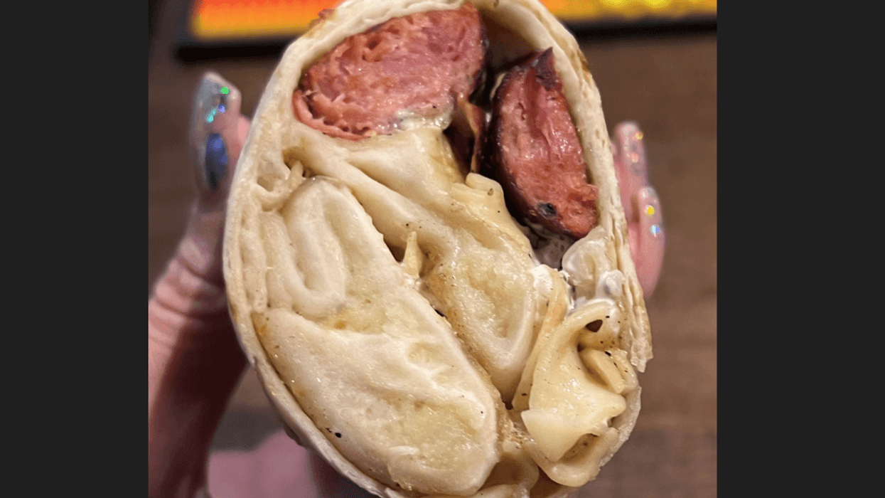 Yinzer Wrap at Mike's Beer Bar