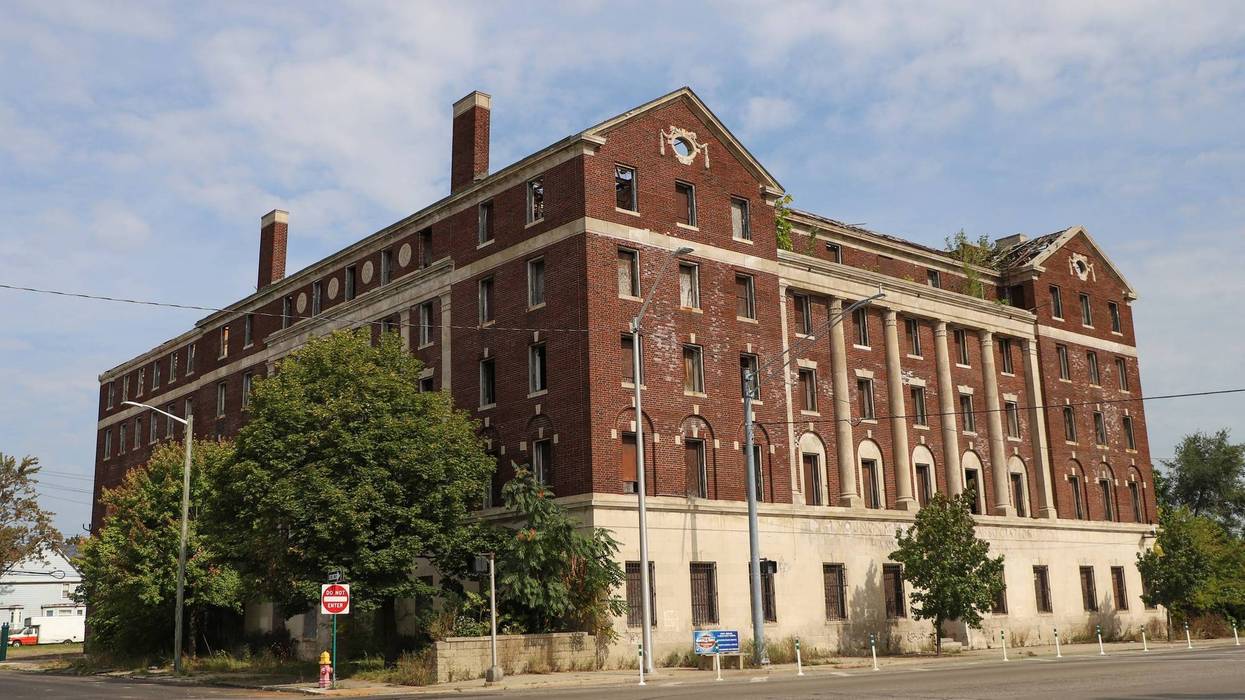 YMCA building on Detroit's east side