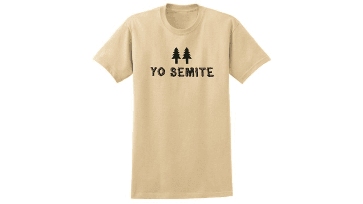 "YO SEMITE" T-shirt at NMAJH Store
