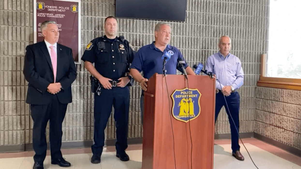 Yonkers officials at press conference about shooting Sunday morning