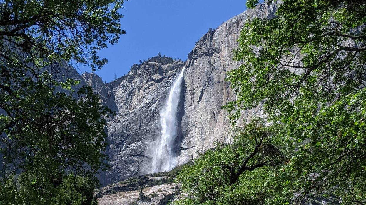 Yosemite Falls at Yosemite National Park as seen in Oct. 2021.