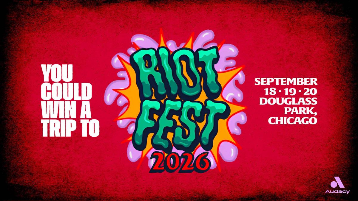 You could win a trip to Riot Fest