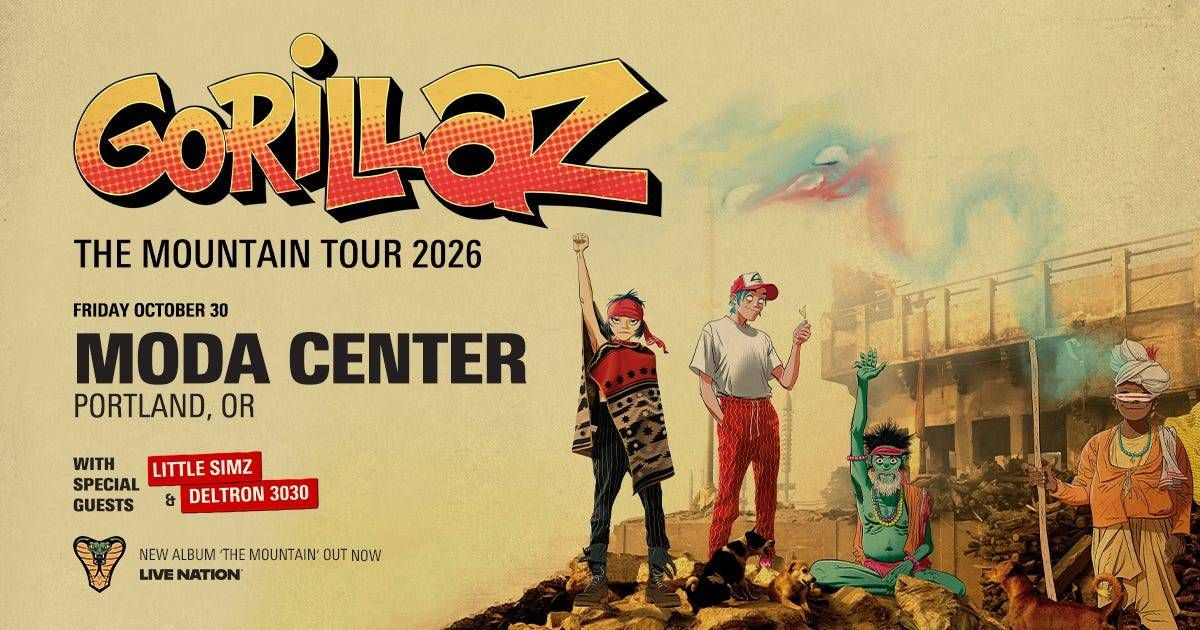 Your Chance to Win Tickets to Gorillaz from Greg, Jayn, & Derric!