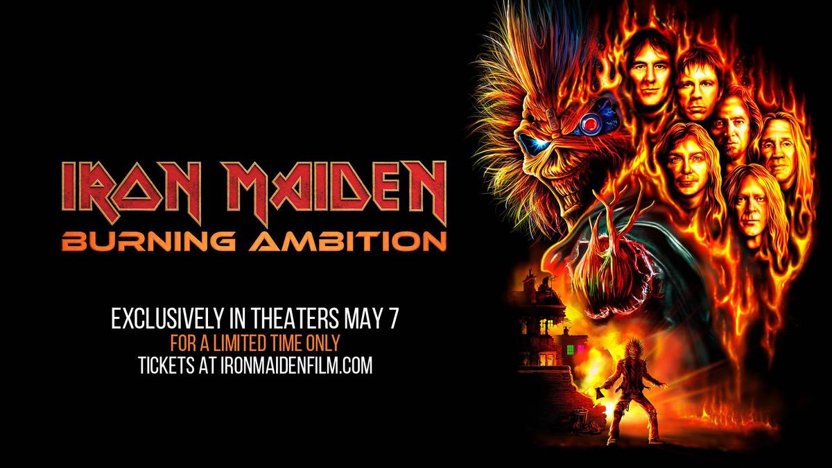 Your Chance to Win Tickets to Iron Maiden: Burning Ambition Film from Terry Boyd!
