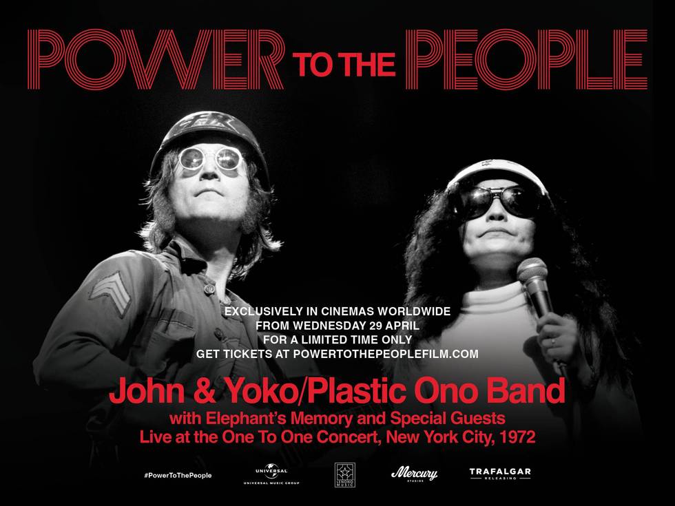 Your Chance to Win Tickets to Power To The People: John & Yoko Live in NYC from Greg!