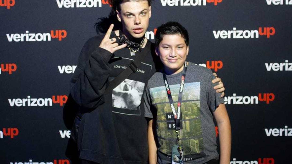Yungblud Meet And Greet In The Verizon Artist Lounge