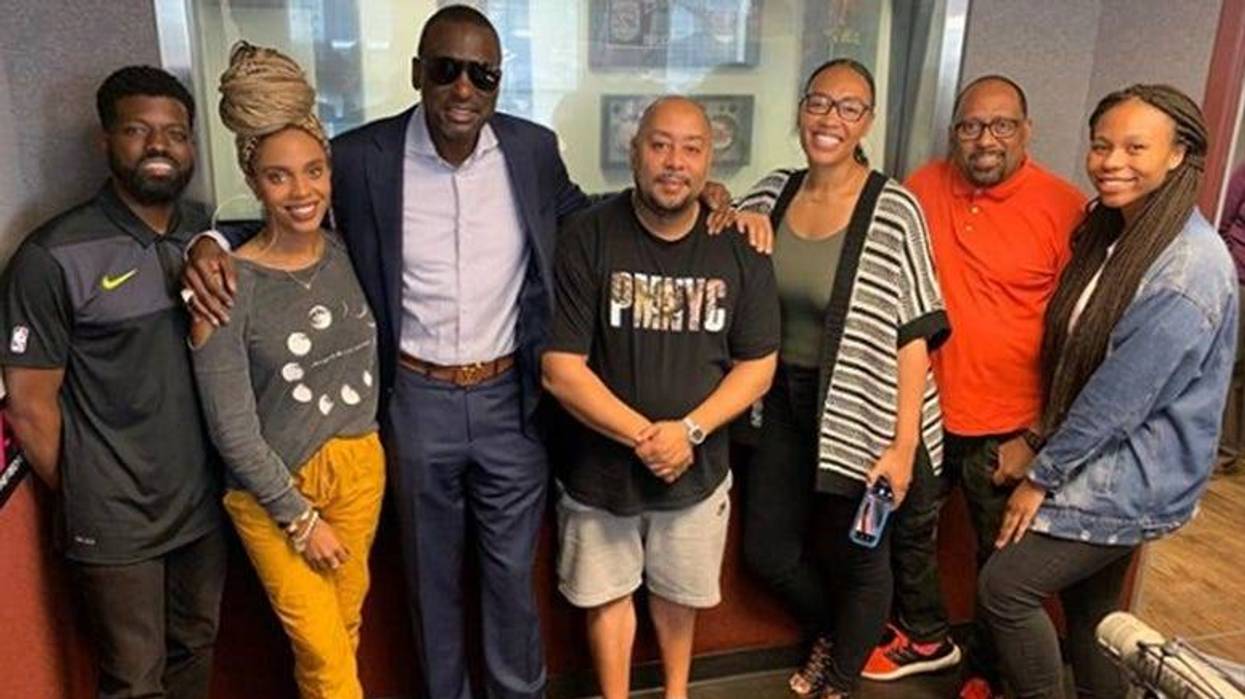 Yusuf Salaam & Raymond Santana With The Morning Culture Team