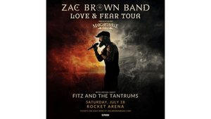Zac Brown Band Love & Fear Tour at Rocket Arena