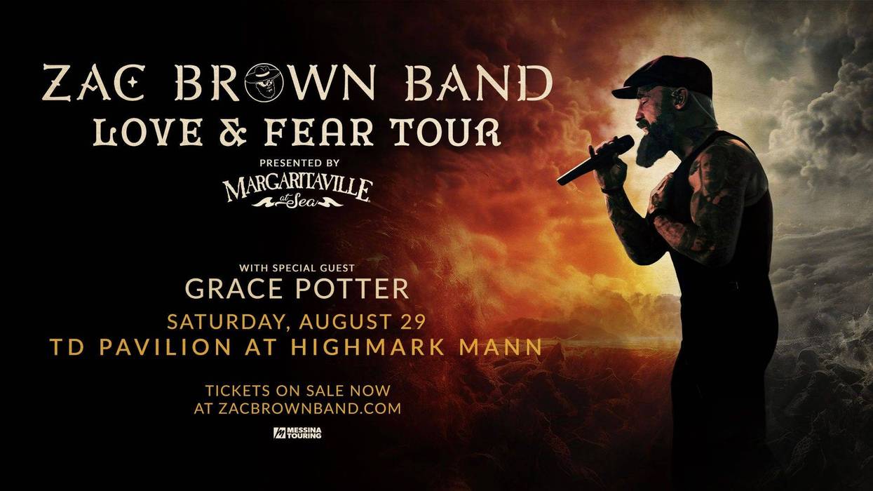 Zac Brown Band: Love & Fear Tour Presented by Margaritaville at Sea
