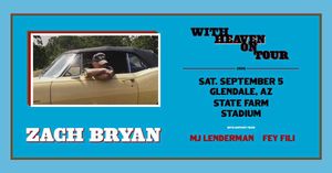 Zach Bryan with support from MJ Lenderman and Fey Fili!