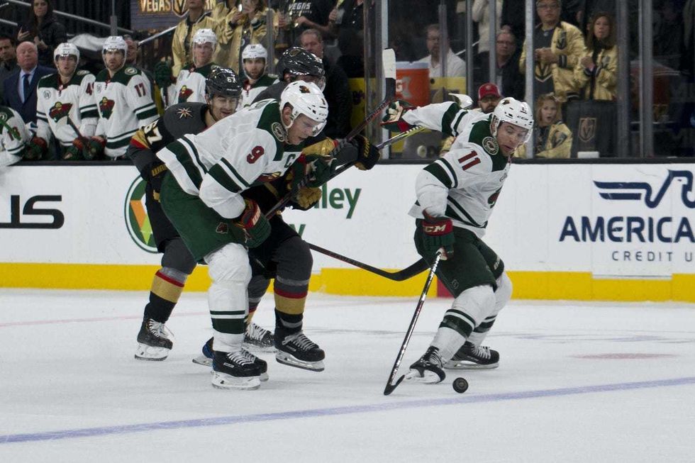 Wild feel right at home with win in Vegas