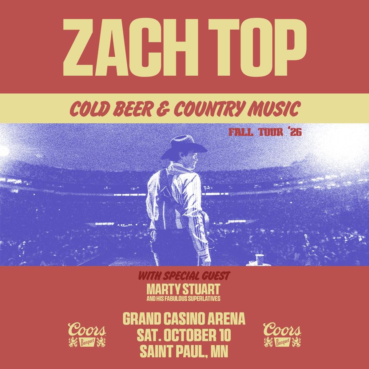 Zach Top at Grand Casino Arena