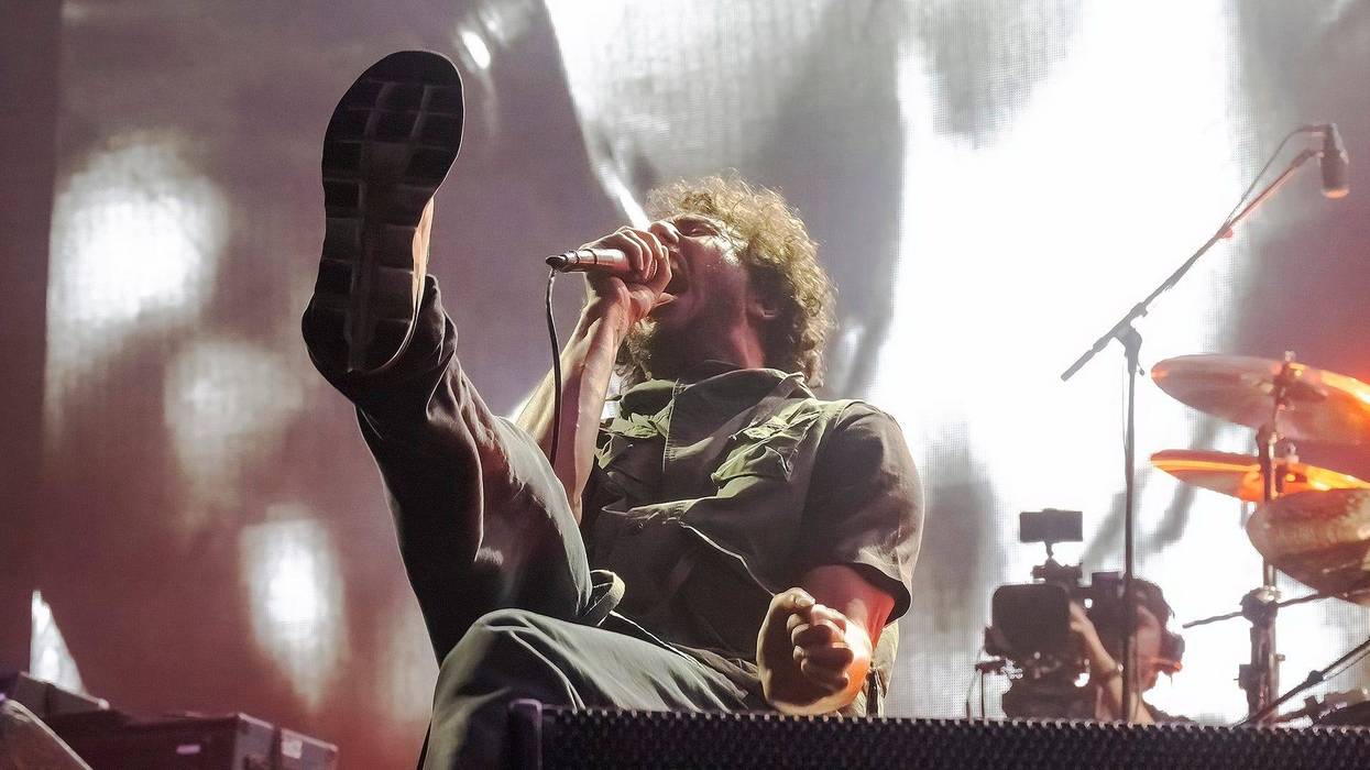 Zack de La Rocha of Rage Against the Machine