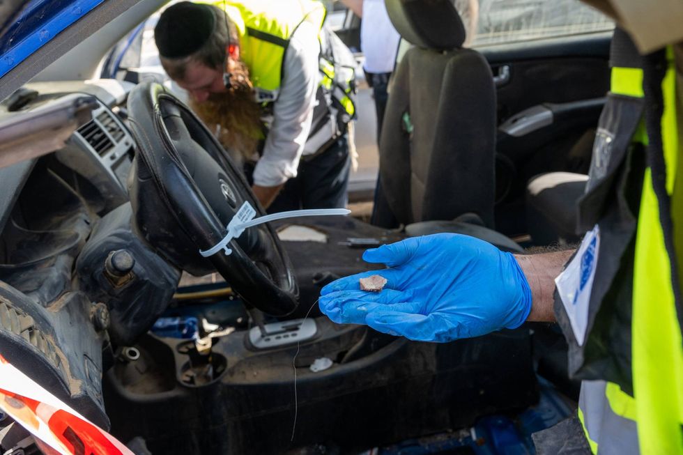 Zaka volunteer finds piece of human skull