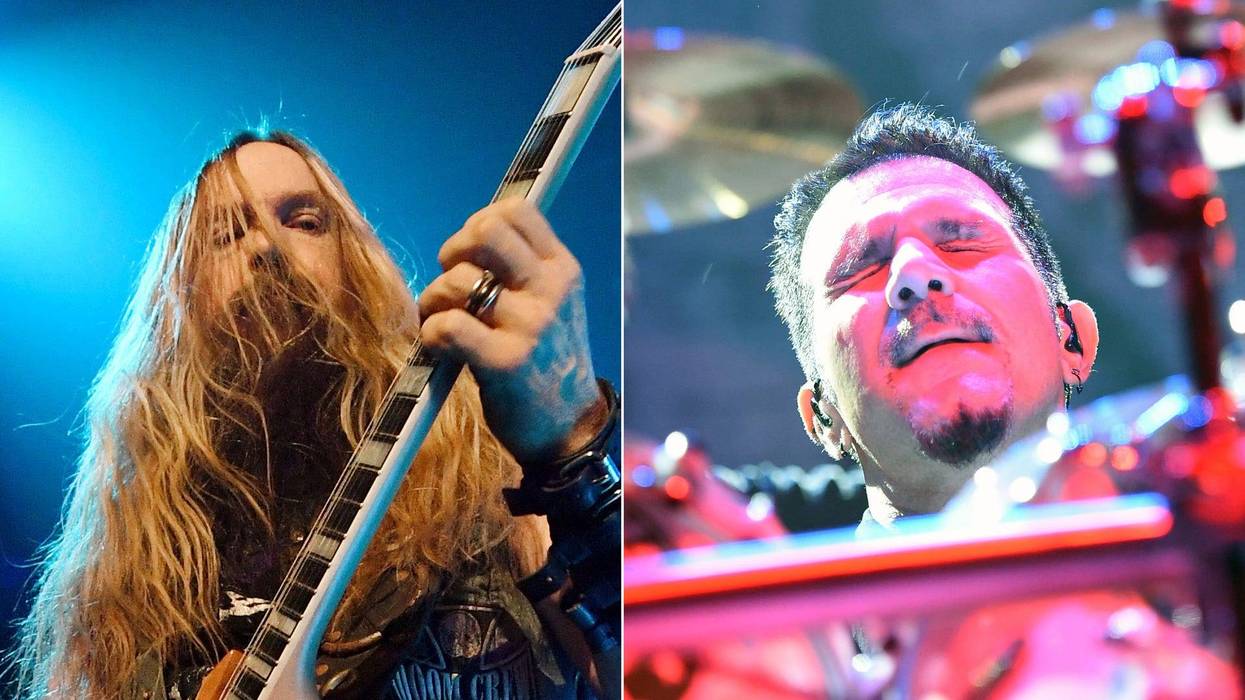 Zakk Wylde and Charlie Benante