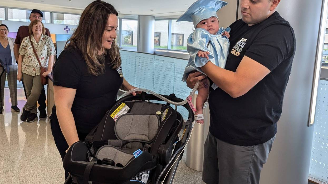 Zarate family leaving hospital