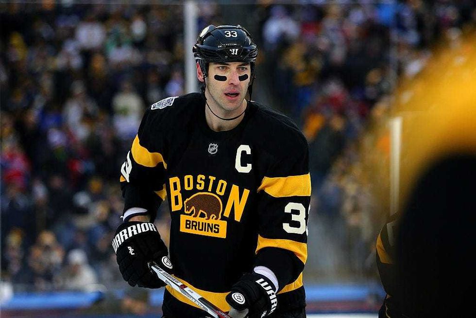 Zdeno Chara at the 2016 Winter Classic