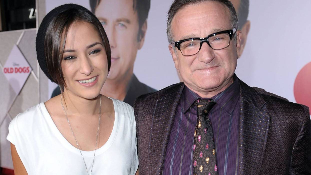 Zelda and Robin Williams