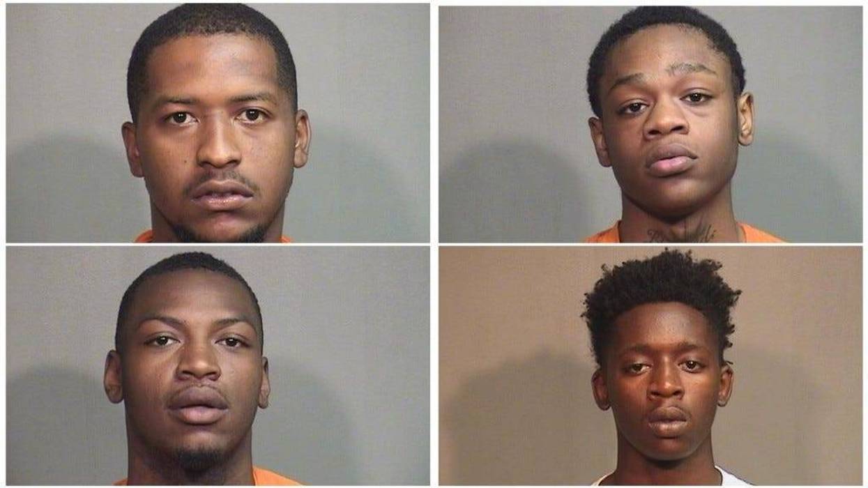 Zishawn Hunt, Amil Little, Izerion Cooper and Maurice Dixon (clockwise from left)