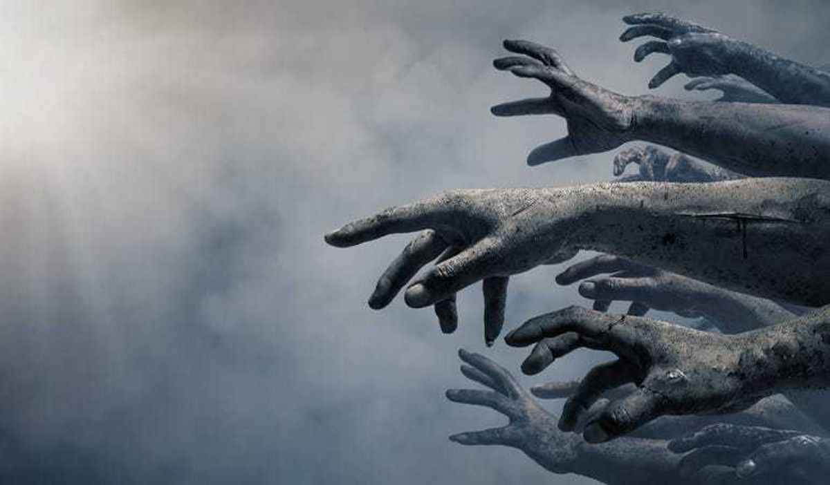 Zombie hands